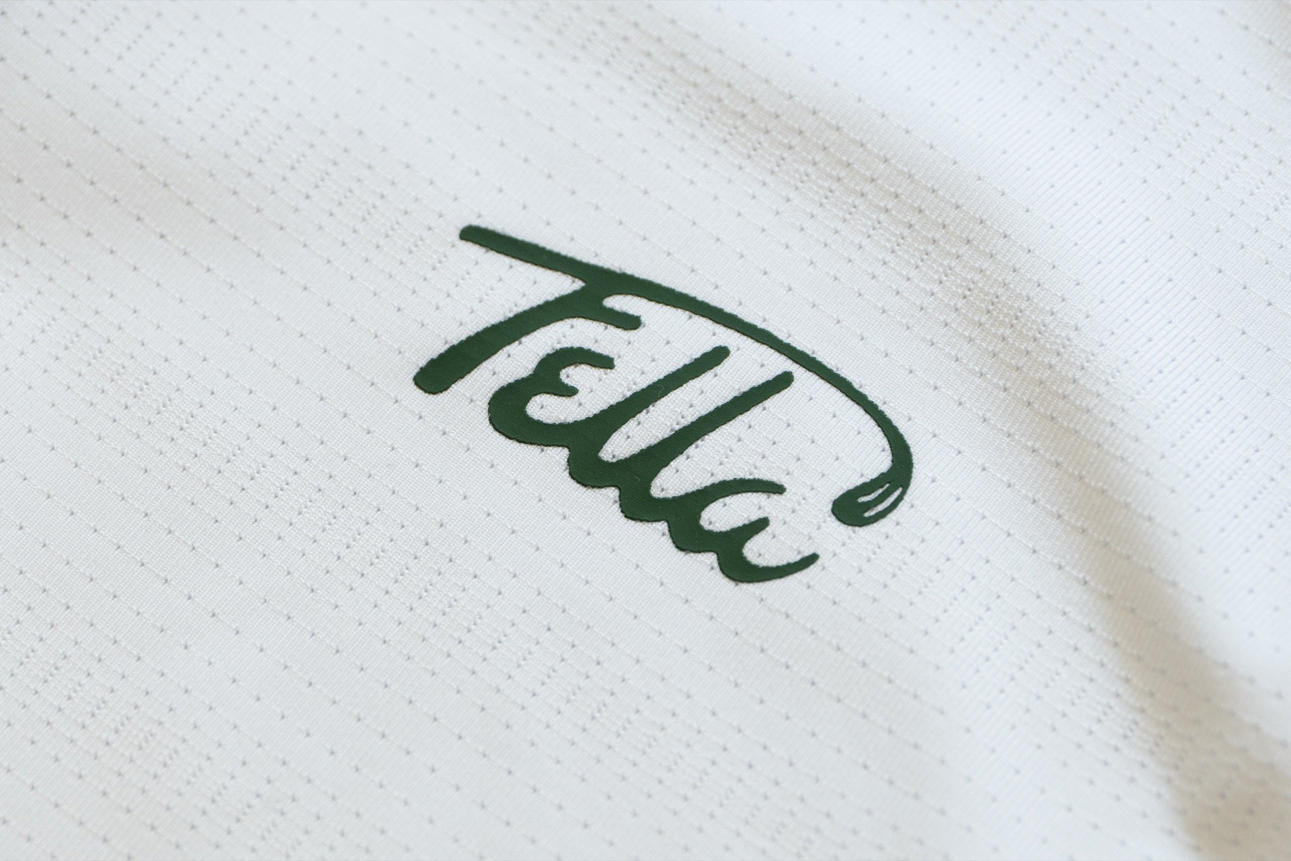 Performance Polo - White Green