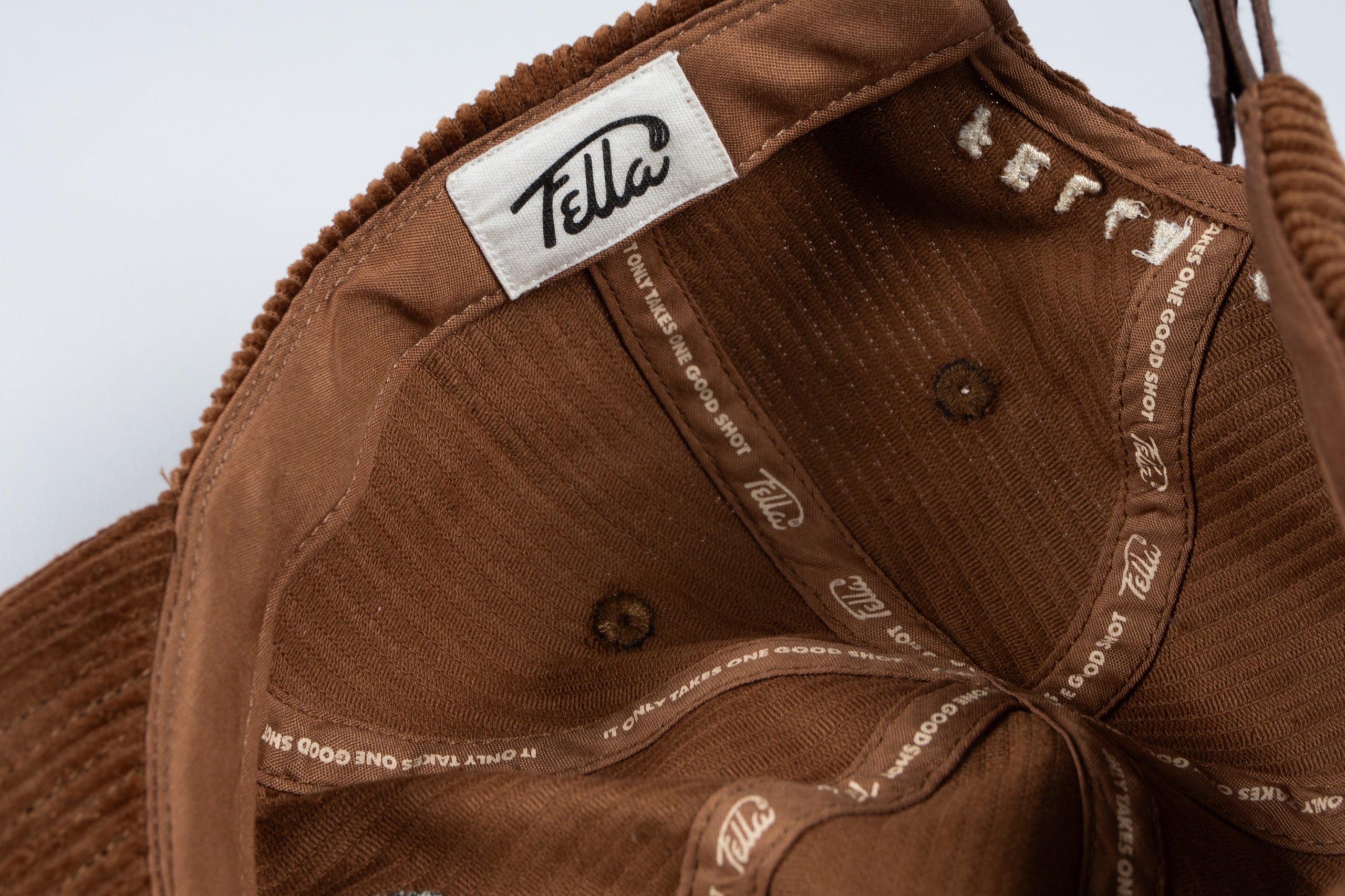 Cozy Corduroy Cap - Teddy Brown