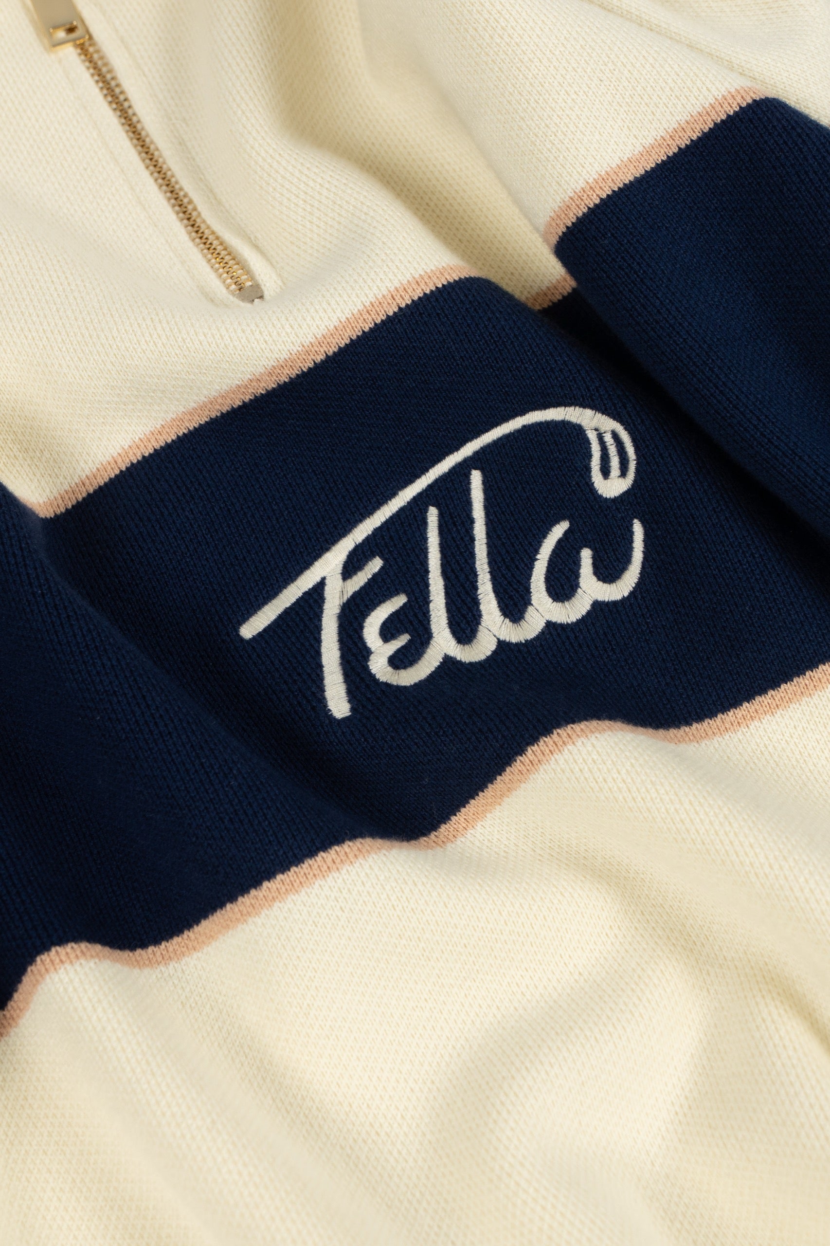 Boris Quarter-Zip sweater Navy