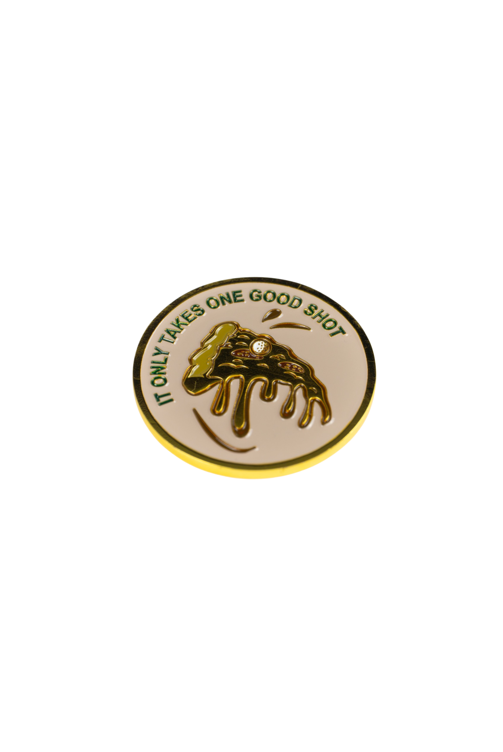 Pizza Slice Double Ball Marker