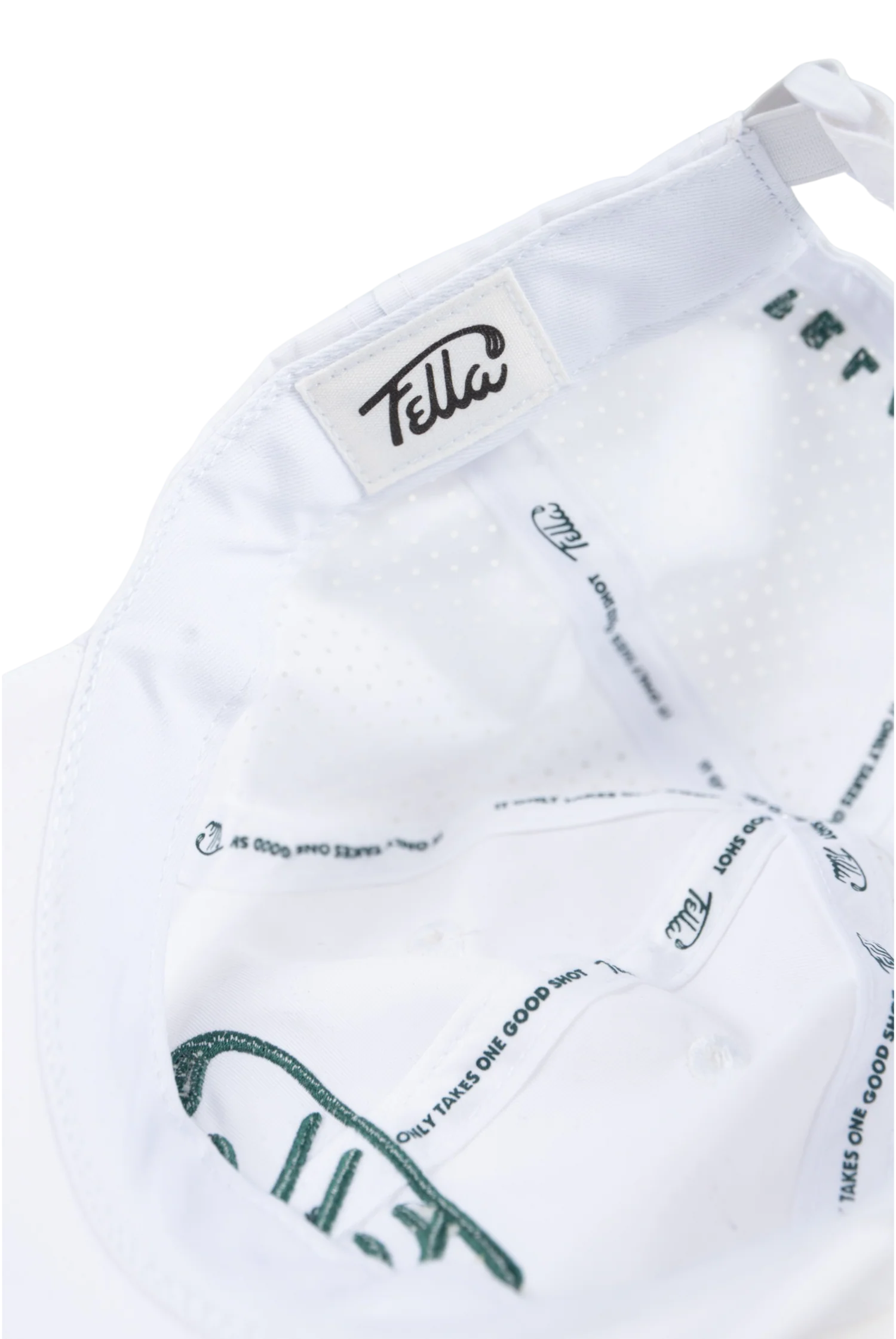 The Fella Performance Cap White