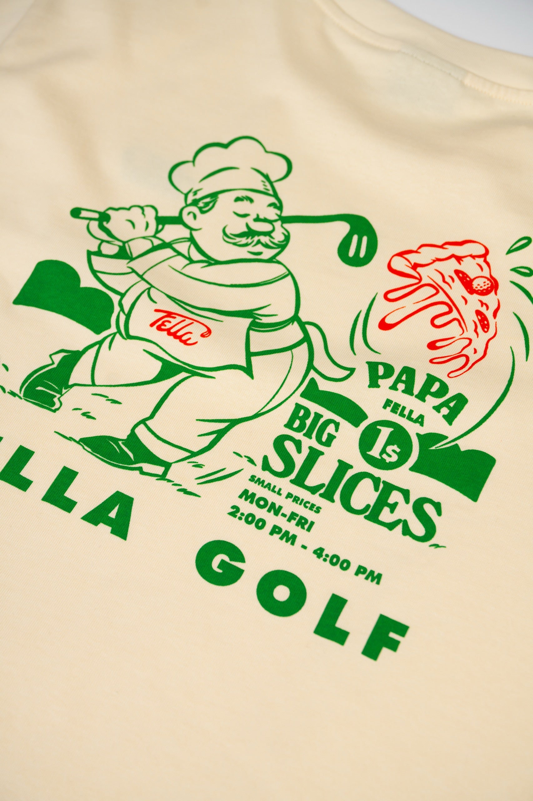 Papa Fella Pizza T-shirt