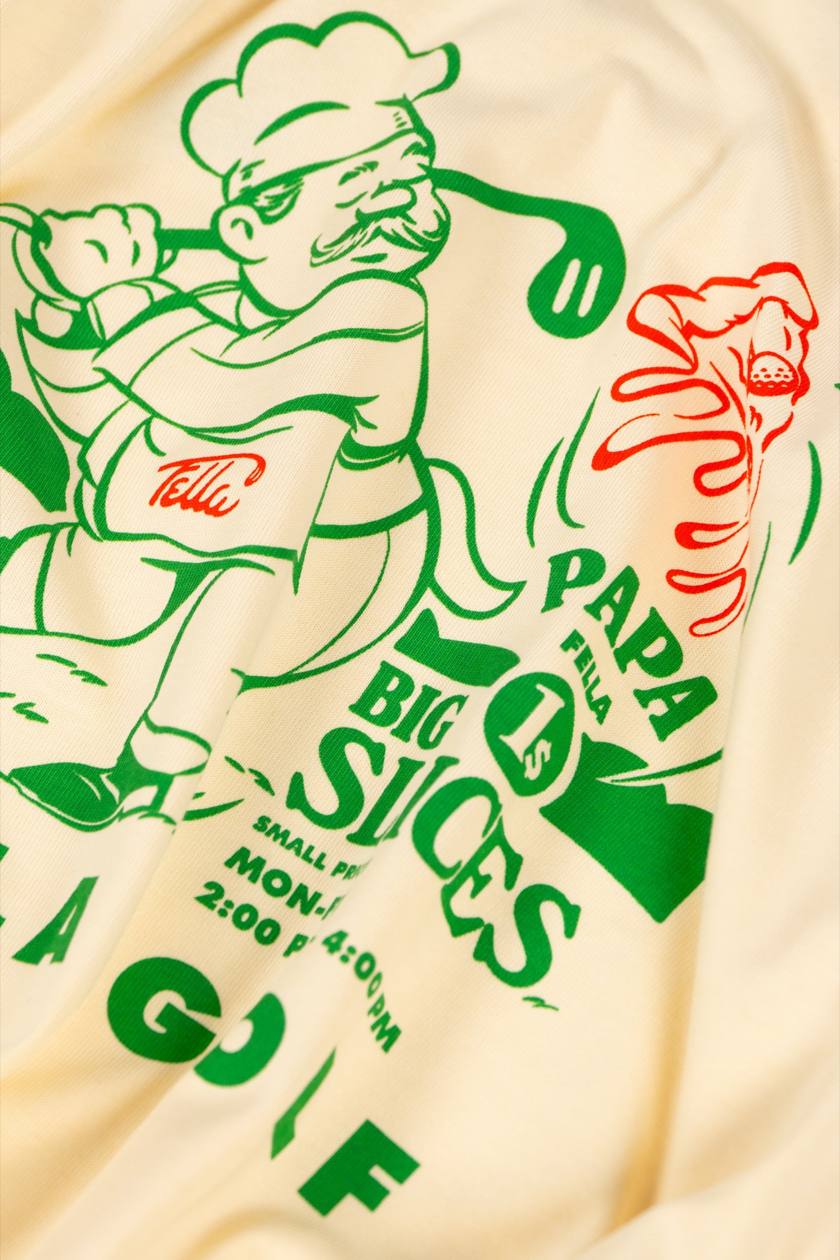Papa Fella Pizza T-shirt
