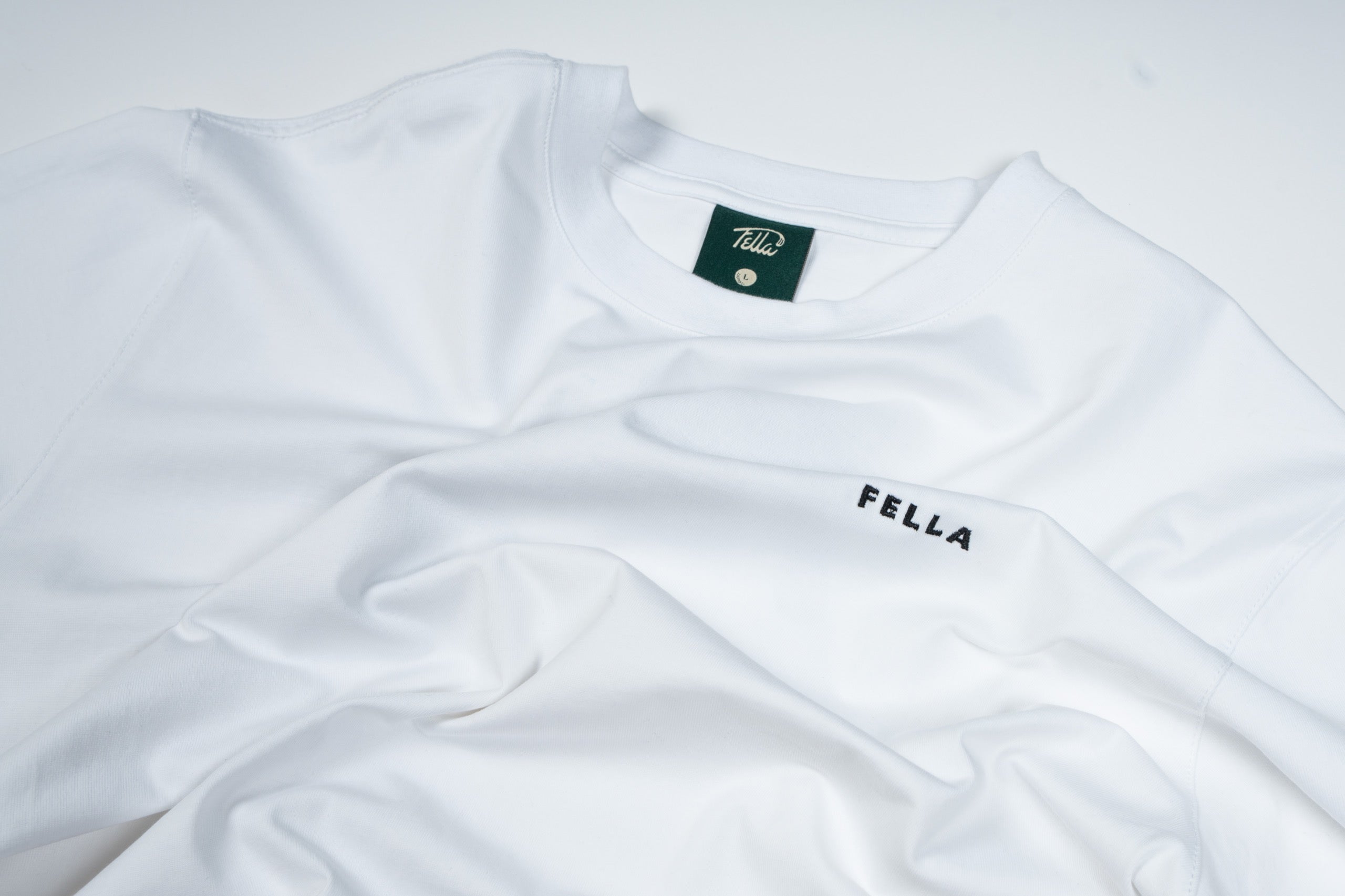 Fella Logo Tee - White