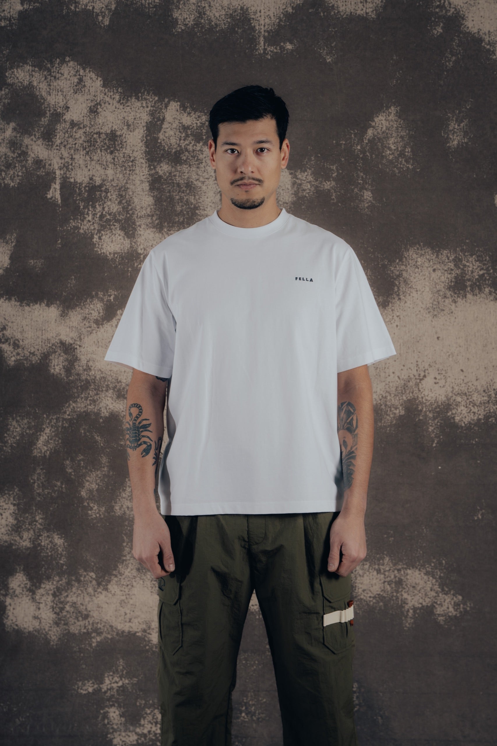 Fella Logo Tee - White