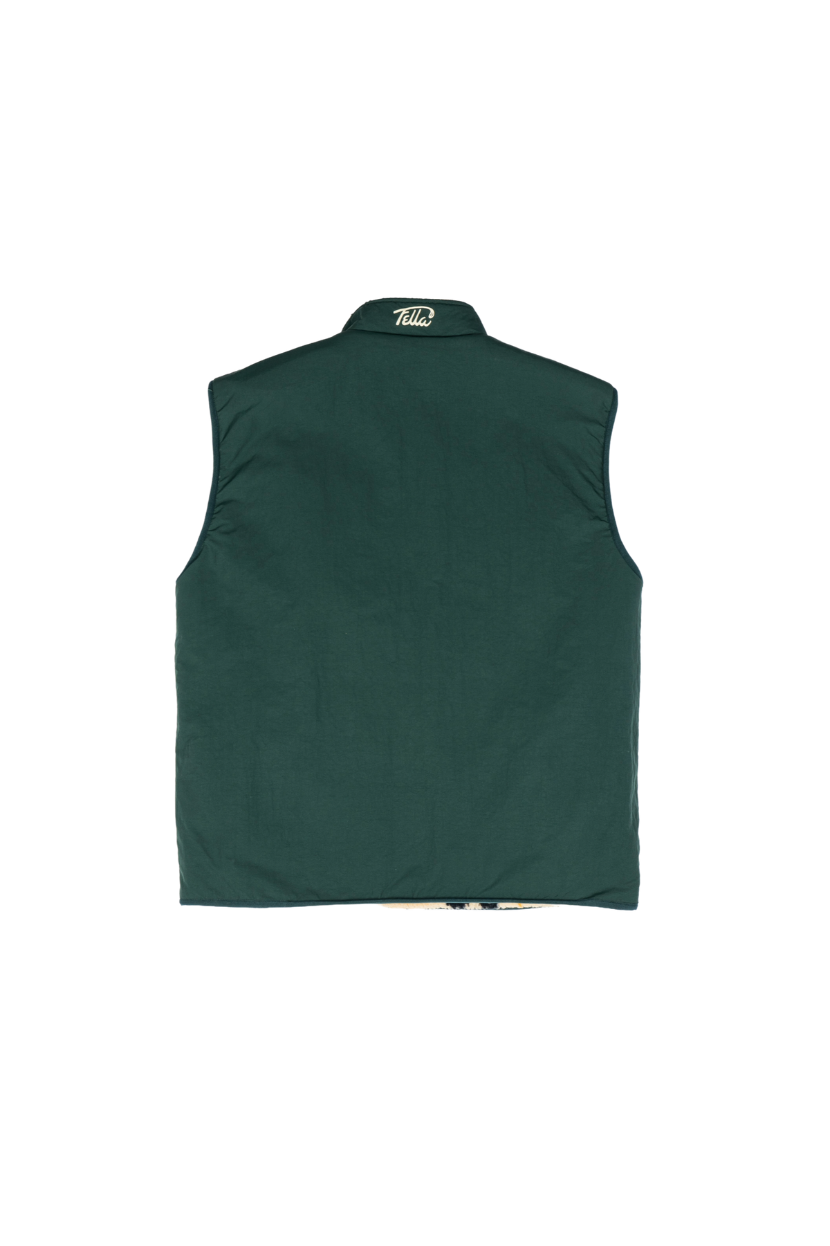 Reversible Bodywarmer - Fleece Golfcart Pattern